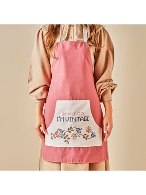 Özbience Vintage Önlük 77X54 cm – Şık ve Kullanışlı Koruyucu Giyim