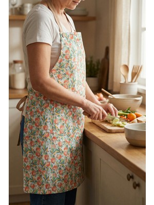 Özbience Suya Dayanıklı Ayarlanabilir Çok Amaçlı Mutfak Önlüğü