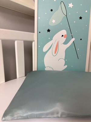 ICON SILK %100 Saf Ipek Bebek Yastık Kılıfı (Açık Yeşil)