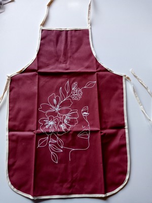 Özbience Renkli ve Şık Mutfak Önlüğü, Koruyucu ve Rahat Tasarım, Günlük Kullanım Için