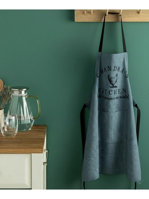 Özbience 45X67 cm Baskılı Polyester Mutfak Önlüğü, Şık ve Kullanışlı Tasarım