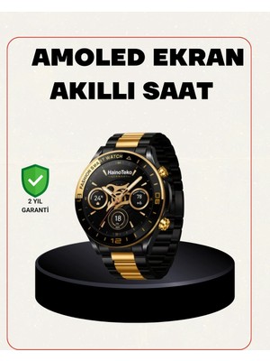 Ceylan Adam Amoled Akıllı Saat Manyetik Şarj Gps Destekli Spor ve Günlük Kullanım