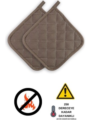 Özbience Isıya Dayanıklı Fırın Tutacağı, 2'li Set, Güvenli ve Pratik Kullanım