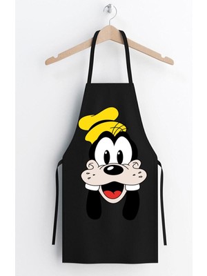 Özbience Sevimli Köpek Desenli Çocuk Önlüğü, Anaokulu ve Etkinlikler Için Renkli Koruma