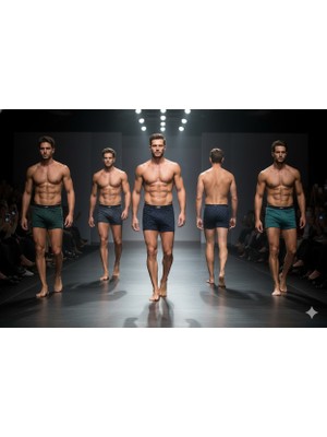 Berrak 4497 Modal Erkek Boxer 5'li Paket