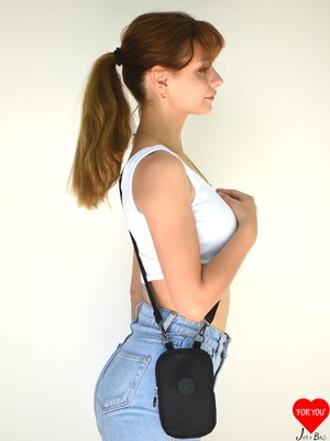 Jara Bag Betty Orijinal Ithal Klinkır Kumaş Ayarlanabilir Askılı Telefonluk Cüzdan Çanta