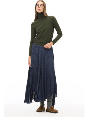 Perspective Haki Balıkçı Triko Kazak