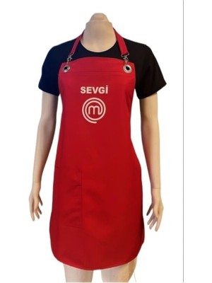 Özbience Kişiye Özel Şef Master Önlük, Şık ve Kullanışlı Mutfak Giyim