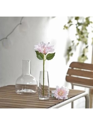 Ikea Smycka Yapay Çiçek, Pembe, 30 Cm, Yıldız Çiçeği, Iç/dış Mekan, Yapay Bitki 3 Adet