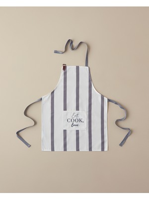 Özbience Pratik ve Şık Mutfak Önlüğü, 70X55 Cm, Beyaz ve Gri Renk Seçenekleri