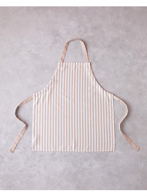 Özbience Şef Polyester Mutfak Önlüğü 65X75 cm Bej, Şık ve Kullanışlı Mutfak Aksesuarı