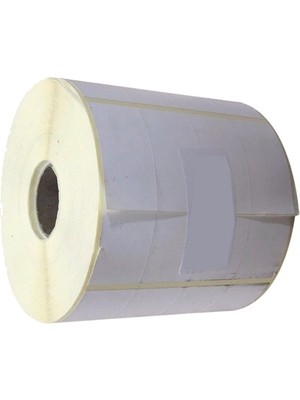 Stilo Termal Barkod Etiketi 4 Sıra 40X20 4000LI Beyaz - 2 Adet