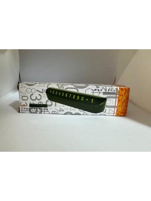 Değirmen Grup Araba Numaratörü Fosforlu Açılır Kapanır Kaliteli