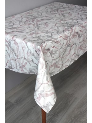 Dede Ev Tekstil Elyaf Silinebilir Pvc Muşamba Masa Örtüsü 1280-METALKMERMER