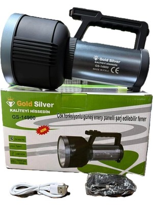 Gold Silver Gs 14900 Güneş Panelli Uzun Menzilli Prejektör Yunusav