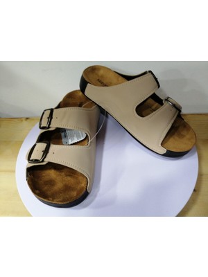 Gezer Yeni Sezon Iki Tokalı Rahat Taban Günlük Yazlık Kadın Terlik