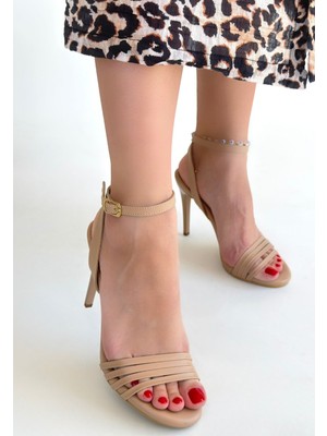 Değirmen Grup Coze Nude Topuklu Ayakkabı - Lisinya