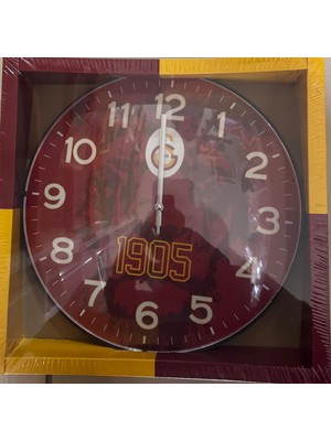 Değirmen Grup Duvar Saati 1905 Kırmızı