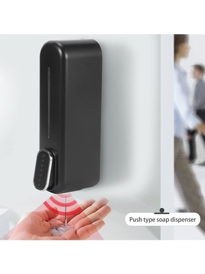 Dln Shop 1 Adet 350 ml Sabun Dispenseri Duvara Monte Duş Şampuanlık Sıvı Sabun Banyo Tuvalet D-34