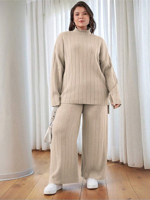 Susen Giyim Büyük Beden Triko Takım