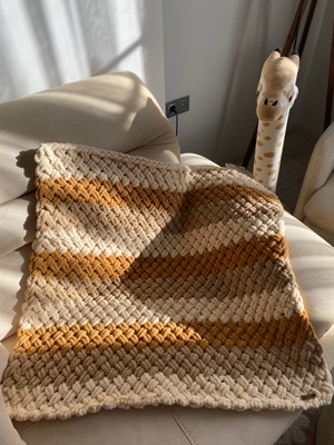 Alize El Örgüsü Bebek Battaniyesi