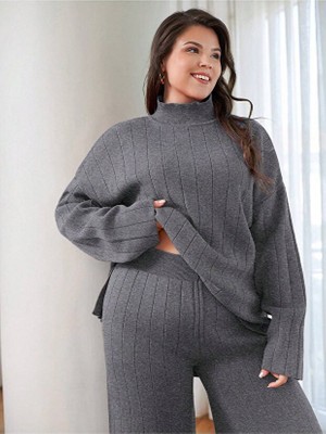 Susen Giyim Büyük Beden Triko Takım