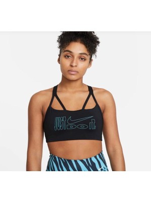 Nike Dri-Fit Indy Icon Clash Strpy Bra Siyah Kadın Sporcu Sütyeni CZ7192-010