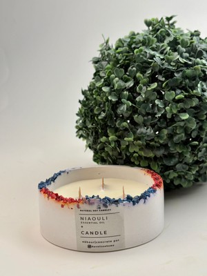 Niaouli Aromaterapi Kokulu Mum, Dekoratif
