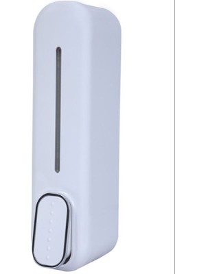 Dln Shop 1 Adet Manuel Basmalı Sıvı Sabunluk 350 ml Kapasite Banyo Için Duş Jeli Dağıtıcı Sabunluk Beyaz D-34