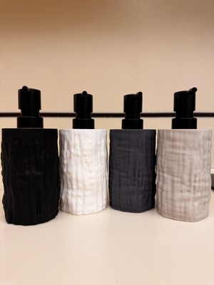 Tiran Akrilik Lüks Silindir Sıvı Sabunluk, Mutfak Banyo Lavabo Üstü Sabunluk,losyonluk,(Asorti Renkler)