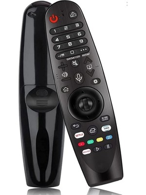 LG 42LA660S Televizyon Için Uyumlu Netflix Prime Video Movies Tuşlu Tv LED LCD Uzaktan Kumanda