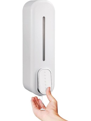 Dln Shop 1 Adet 350 ml Duvara Monte Manuel Sabunluk El Sıvı Şampuan Duş Jeli Dispenseri D-34