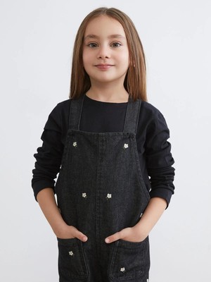 LC Waikiki Kız Çocuk Jean Salopet  (W5)