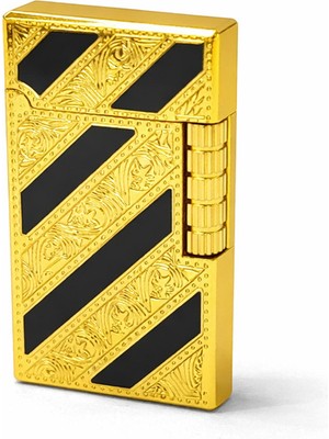 Zeflazer Hediyelik Kişiye Özel Hediyelik Altın Metal Çakmak Şık Model