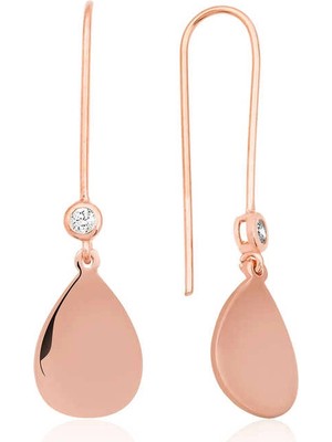 Bazarhane Gümüş Sallantılı Damla Küpe