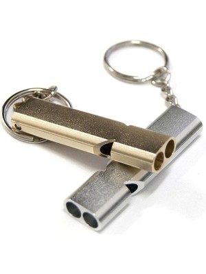 SHC4200 SHC42® Sos Acil Imdat Düdüğü Alüminyum Islık Anahtarlık Kamp Yürüyüş Aksesuar Araçları