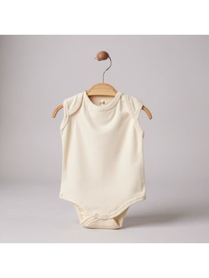 The Nest Kids Heart & Hug Duo 2’li Organik Pamuklu Body Set Bej