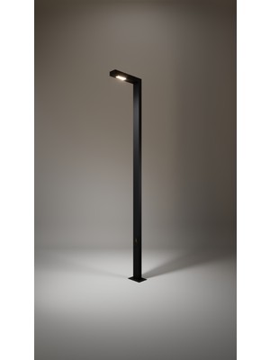 Quark Lighting AD100 Bahçe Aydınlatma Direği 3 Metre Smd Ledli ve Reflektörlü