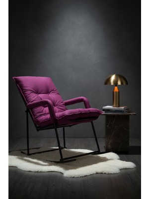 AVYNA Blacklıne™ Sallanır Dinlenme Koltuğu, Premium Tv Koltuğu, Balkon, Bahçe & Ofis Konfor Koltuk