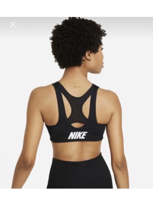 Nike Dri-Fıt Shape Yüksek Destekli Dolgulu Önü Fermuarlı Kadın Spor Sütyeni CN3718-010
