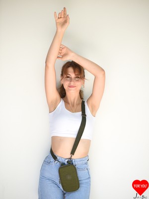 Jara Bag Betty Orijinal Ithal Klinkır Kumaş Ayarlanabilir Askılı Telefonluk Cüzdan Çanta