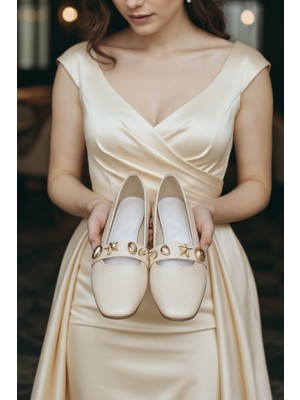 Moda Fırsat Kadın Babet Içeri Dışarı Ofis Günlük Ayakkabı