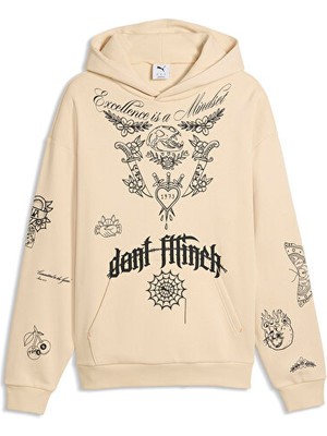 Puma Swish N  Ink Hoodie Erkek Günlük Sweatshirts 63465501 Bej
