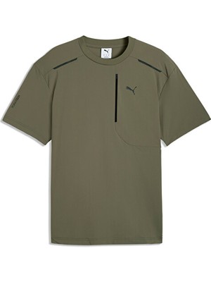 Puma Pumatech Relaxed Pocket Tee Erkek Günlük Tişört 63441381 Yeşil