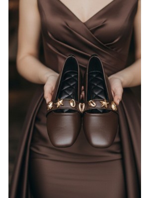 Moda Fırsat Kadın Babet Içeri Dışarı Ofis Günlük Ayakkabı