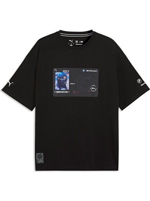 Puma Bmw Mms Lifestyle Tee Erkek Günlük Tişört 63542601 Siyah