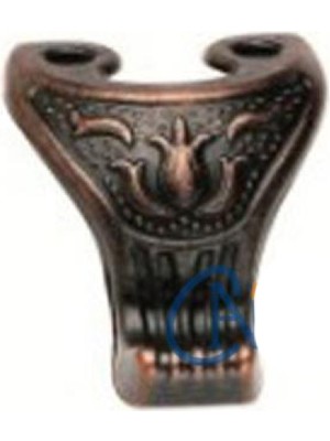 Vice Avm Pati Ahşap, Sunta Sandık Ayağı, Kutu Ayak 4,5 cm - Eskitme Tg-V 6648