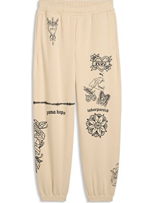 Puma Swish N  Ink Sweatpants Erkek Günlük Eşofman Altı 63465601 Bej