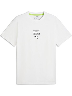 Puma Amf1 Essential Logo Tee 1 Erkek Günlük Tişört 63539302 Beyaz
