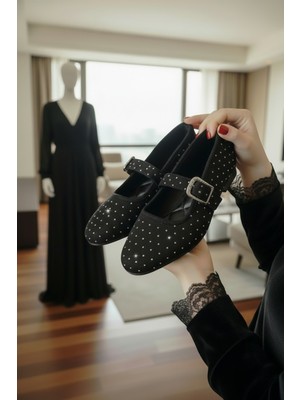 Moda Fırsat Kadın Babet Içeri Dışarı Ofis Günlük Ayakkabı